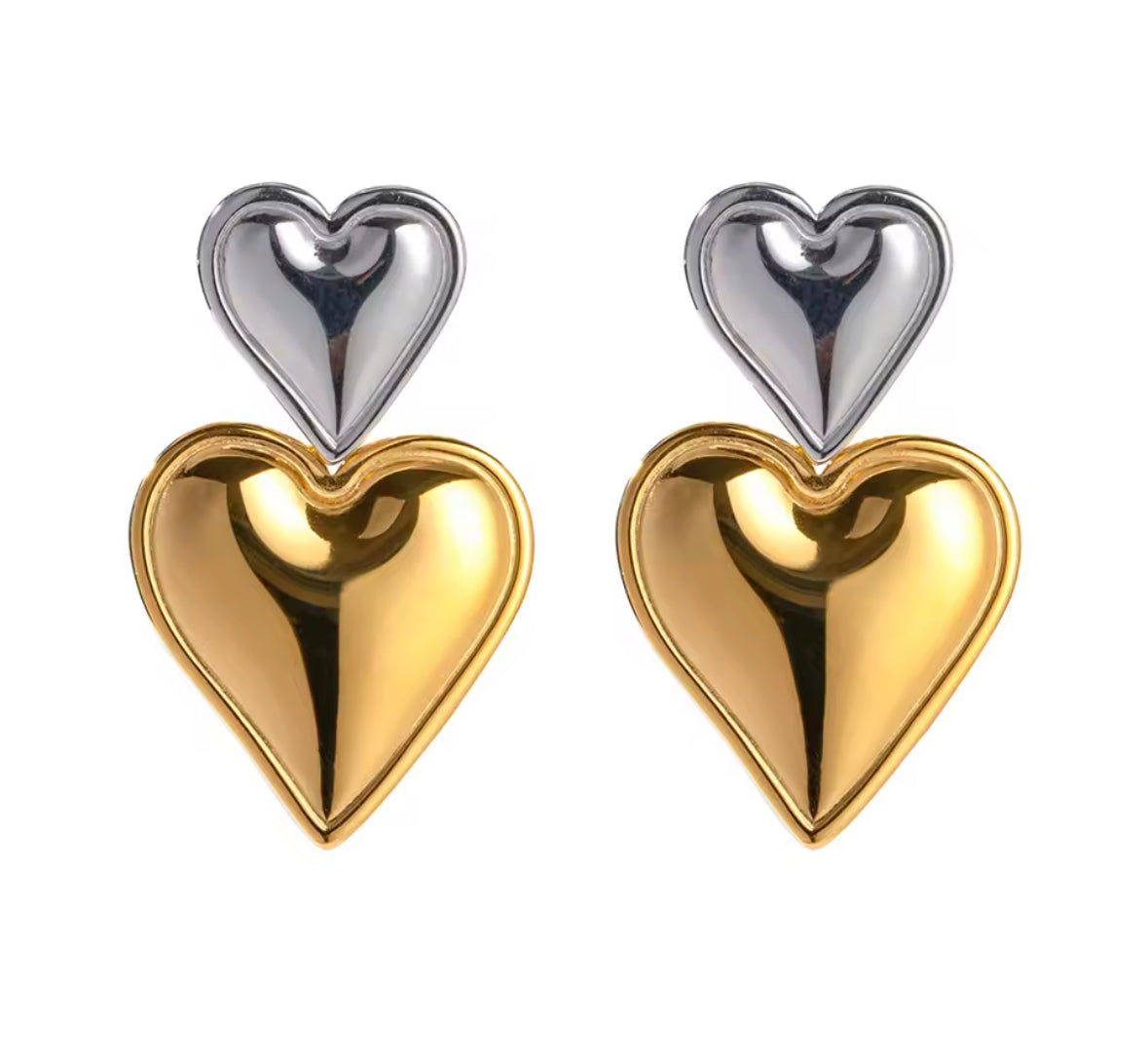 Heart earring