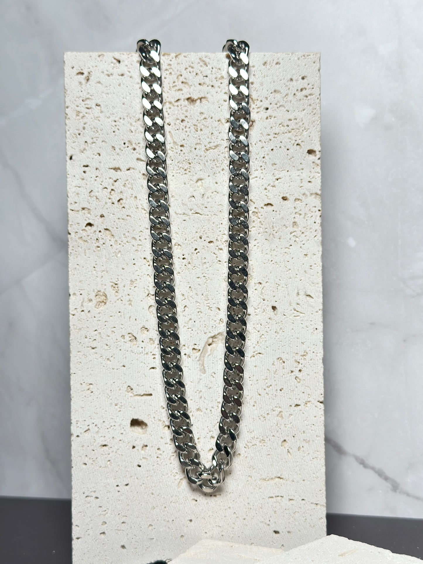 Chunky Cuban Link Chain Necklace